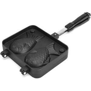 GreenZech Non-stick Taiyaki Fish Shaped Waffle Frying Pan Maker Home Food Cooking Baking M GreenZech Non-stick Taiyaki Fish Shaped Waffle Frying Pan Maker Home Food Cooking Baking M