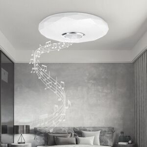 GreenZech LED Smart Bluetooth speaker Ceiling Light with Main Light and RGB Atmosphere Lig GreenZech LED Smart Bluetooth speaker Ceiling Light with Main Light and RGB Atmosphere Lig