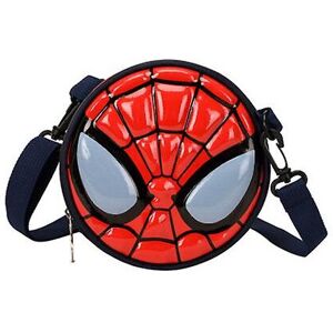 Unbranded (Dark Blue) Kids Spiderman Captain America Mini Messenger Bag Shoulder Bag Round Unbranded (Dark Blue) Kids Spiderman Captain America Mini Messenger Bag Shoulder Bag Round