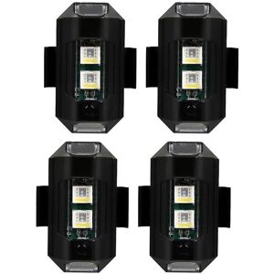 Unbranded 4 Pcs 7 Colors Drone Strobe Light Usb Led Anti-collision Bike Tail Drone Night F Unbranded 4 Pcs 7 Colors Drone Strobe Light Usb Led Anti-collision Bike Tail Drone Night F