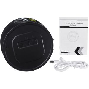 GreenZech (Black(Sound control style)) 3 In 1 USB LED Galaxy Starry Night Light Sky Projec GreenZech (Black(Sound control style)) 3 In 1 USB LED Galaxy Starry Night Light Sky Projec