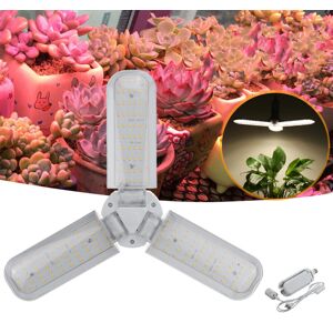 GreenZech AC110-265V E27 40W 2835 Three-Leaf LED Grow Light Full Spectrum Hydroponic Lamp GreenZech AC110-265V E27 40W 2835 Three-Leaf LED Grow Light Full Spectrum Hydroponic Lamp