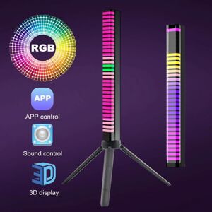 GreenZech Sound Control 3D Display Pickup Rhythm Light RGB Music Ambient LED Night Light B GreenZech Sound Control 3D Display Pickup Rhythm Light RGB Music Ambient LED Night Light B