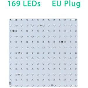 GreenZech (169LED EU Plug) 169/81 LED Plant Grow Light Full Spectrum Indoor Veg Flower Hyd GreenZech (169LED EU Plug) 169/81 LED Plant Grow Light Full Spectrum Indoor Veg Flower Hyd