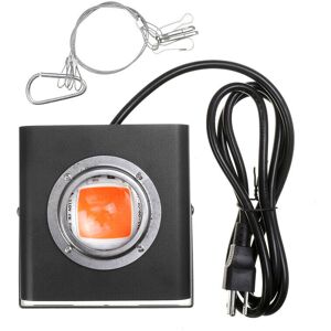 GreenZech (Black, US Plug) 144LED COB Plant Grow Light Full Spectrum 380-800nm 4000K Hydro GreenZech (Black, US Plug) 144LED COB Plant Grow Light Full Spectrum 380-800nm 4000K Hydro