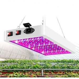 GreenZech (US Plug, 312LED) 110V~220V 216/312LED Grow Light Plant Lamp Panel Full Spectrum GreenZech (US Plug, 312LED) 110V~220V 216/312LED Grow Light Plant Lamp Panel Full Spectrum