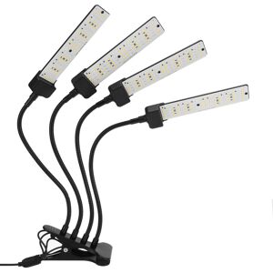 GreenZech (AU Plug, 4 Heads) 1/2/3/4 Heads USB Plant Grow Light Strip Hydroponic with Secu GreenZech (AU Plug, 4 Heads) 1/2/3/4 Heads USB Plant Grow Light Strip Hydroponic with Secu