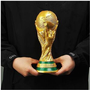 Unbranded (27cm 10.3 inches) 2022 Fifa World Cup Qatar Replica Trophy 8.2/10.3 Inches - Ow Unbranded (27cm 10.3 inches) 2022 Fifa World Cup Qatar Replica Trophy 8.2/10.3 Inches - Ow