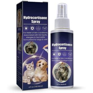 Unbranded Hydrocortisone Spray Pet Anti Itching Spray For Dogs And Cats Unbranded Hydrocortisone Spray Pet Anti Itching Spray For Dogs And Cats