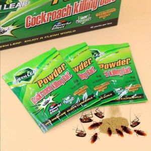 Unbranded 50pack Cockroach Killing Bait Insect Eradication Powder Cockroach Attractant Ins Unbranded 50pack Cockroach Killing Bait Insect Eradication Powder Cockroach Attractant Ins