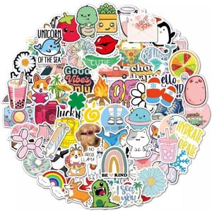 TIANCI 100-Pack Fun Stickers, Water Bottles, Laptops, Phone Cases, Luggage, Scrapbookin TIANCI 100-Pack Fun Stickers, Water Bottles, Laptops, Phone Cases, Luggage, Scrapbookin