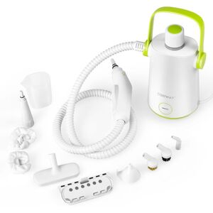 Costway 1000W Multifunction Portable Hand-held Steam Cleaner w/10 Accessories Costway 1000W Multifunction Portable Hand-held Steam Cleaner w/10 Accessories