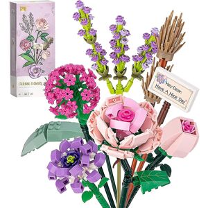 Unbranded Mini Rose Flower Bouquet Building Sets, Artificial Flowers, Diy Unique Decoratio Unbranded Mini Rose Flower Bouquet Building Sets, Artificial Flowers, Diy Unique Decoratio