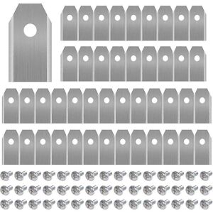 Unbranded 45 X Titanium Knife Blades For All Husqvarn/automower/ Yardforce/gardena Robotic Unbranded 45 X Titanium Knife Blades For All Husqvarn/automower/ Yardforce/gardena Robotic