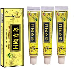 Unbranded (3 Pcs) Natural Chinese Herbal Cream Organic Eczema Herbal Healing Cream Face Cr Unbranded (3 Pcs) Natural Chinese Herbal Cream Organic Eczema Herbal Healing Cream Face Cr