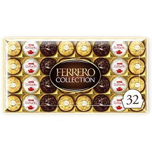 Ferrero Rocher Ferrero Collection Pralines Gift Box 359g - Rocher, Raffaello & Rondnoir - Veget Ferrero Rocher Ferrero Collection Pralines Gift Box 359g - Rocher, Raffaello & Rondnoir - Veget