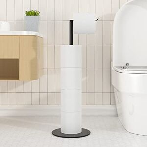 niffgaff Free-standing Toilet Roll Holder with Heavy Base, Stainless Steel Toilet Roll Ho niffgaff Free-standing Toilet Roll Holder with Heavy Base, Stainless Steel Toilet Roll Ho