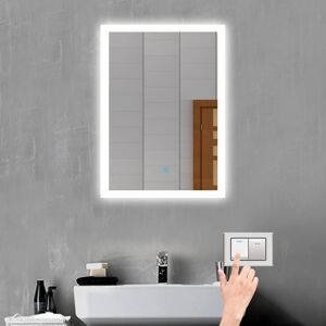 AICA (700x500mm) Bathroom LED Mirror Anti-fog and Light Dimmalbe AICA (700x500mm) Bathroom LED Mirror Anti-fog and Light Dimmalbe