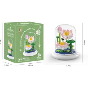 Unbranded (Lotus Flower(Dust Cover+Lamp)) Sunflower Bouquet Building Block Kit DIY Eternal Unbranded (Lotus Flower(Dust Cover+Lamp)) Sunflower Bouquet Building Block Kit DIY Eternal