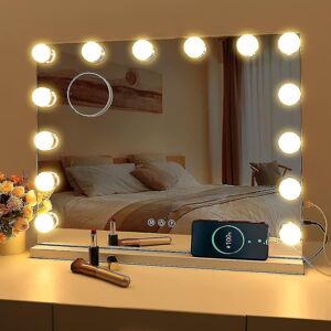 Unbranded Led Mirror Usb Makeup With Lights Lighted 10 Bulbs 3 Lighting Modes Tabletop Wal Unbranded Led Mirror Usb Makeup With Lights Lighted 10 Bulbs 3 Lighting Modes Tabletop Wal