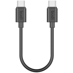 fonefunshop Usb C to Usb C 25cm 65W Power delivery usb Cable Budi fonefunshop Usb C to Usb C 25cm 65W Power delivery usb Cable Budi