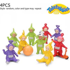 RYWOLT Random 4pcs Teletubbies Figure Model Toy Set Cake Topper Decor Diy Accessories RYWOLT Random 4pcs Teletubbies Figure Model Toy Set Cake Topper Decor Diy Accessories