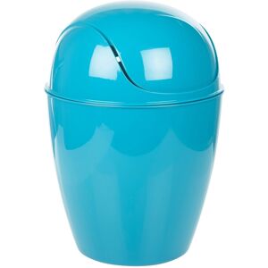 URBN Living (Teal, 12L) Plastic Swing Top Lid Bin Rubbish Trash Can Bathroom Office Under Co URBN Living (Teal, 12L) Plastic Swing Top Lid Bin Rubbish Trash Can Bathroom Office Under Co
