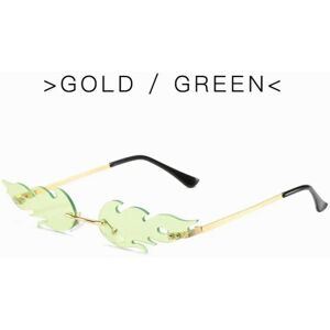 Unbranded Flame Sunglasses for Women Novelty Metal Flame Shaped Sunglasses Rimless Sun Gla Unbranded Flame Sunglasses for Women Novelty Metal Flame Shaped Sunglasses Rimless Sun Gla