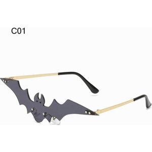 Unbranded 1pc Hot Women Bat Shaped Sunglasses Rimless Slim Sunglasses Novelty Metal Frame Unbranded 1pc Hot Women Bat Shaped Sunglasses Rimless Slim Sunglasses Novelty Metal Frame