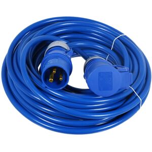SPARES2GO 16A Extension Lead 14m 240V 2.5mm Outdoor Construction Site Heavy Duty Generator SPARES2GO 16A Extension Lead 14m 240V 2.5mm Outdoor Construction Site Heavy Duty Generator