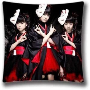 KEROTA Babymetal Zippered Pillowcase Square Pillow Cushion Cover Case (65cmx65cm) KEROTA Babymetal Zippered Pillowcase Square Pillow Cushion Cover Case (65cmx65cm)