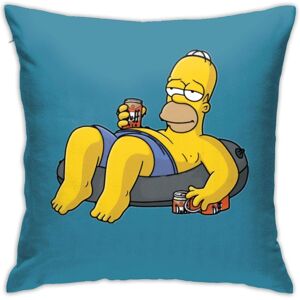 KEROTA Clipart Homer Simpson Home Sofa Pillowcase Decoration is Soft and Washable 18x18 KEROTA Clipart Homer Simpson Home Sofa Pillowcase Decoration is Soft and Washable 18x18