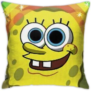 KEROTA Spongebob Squarepants Cotton Pillow Throw Cushion Cover Case Home Decoration (55 KEROTA Spongebob Squarepants Cotton Pillow Throw Cushion Cover Case Home Decoration (55