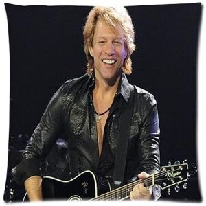 KEROTA Custom Jon Bon Jovi Home Decorative Soft Throw Pillowcase Cushion Custom Pillow KEROTA Custom Jon Bon Jovi Home Decorative Soft Throw Pillowcase Cushion Custom Pillow
