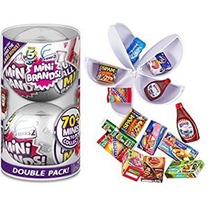 ZURU 5 SURPRISE 77155 Mini Brands Series 2 Capsule Collectible (2 Pack) ZURU 5 SURPRISE 77155 Mini Brands Series 2 Capsule Collectible (2 Pack)