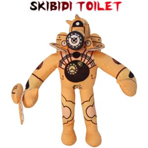 VEISHET Skibidi Toilet Plush Toy Golden Titan Time Man Game Plushie Home Decor Gift Kid VEISHET Skibidi Toilet Plush Toy Golden Titan Time Man Game Plushie Home Decor Gift Kid
