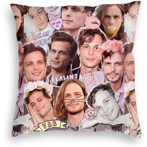 KEROTA Criminal Minds Dr.Spencer Reid Matthew Gray Gubler Collage Velvet Decorative Thr KEROTA Criminal Minds Dr.Spencer Reid Matthew Gray Gubler Collage Velvet Decorative Thr