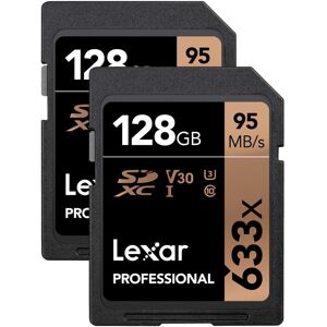 Lexar Professional 633x SD (128GB, LSD128CB633) Lexar Professional 633x SD (128GB, LSD128CB633)