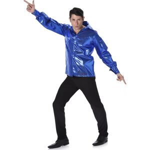 Rubies (XL) Men's blue sequin disco shirt Rubies (XL) Men's blue sequin disco shirt
