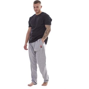 (Black, XXL) MALAY Men Cotton Pyjama Set Jersey Top Pants Lightweight Loungewear (Black, XXL) MALAY Men Cotton Pyjama Set Jersey Top Pants Lightweight Loungewear