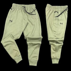 (OLIVE, S) Men Under Armour UA Rival Fleece Joggers (OLIVE, S) Men Under Armour UA Rival Fleece Joggers