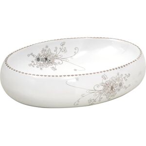 (white, 59 x 40 x 15 cm) vidaXL Countertop Basin Bathroom Sink Wash Basin Vessel (white, 59 x 40 x 15 cm) vidaXL Countertop Basin Bathroom Sink Wash Basin Vessel