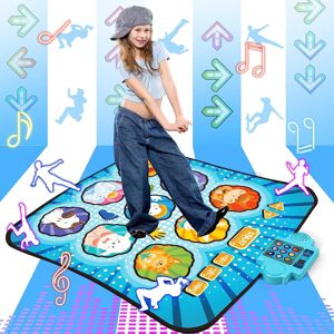 Unbranded Dance Mat Toys for Girls Music Play Mat with 4 Play Modes 8 Challenge Levels Adj Unbranded Dance Mat Toys for Girls Music Play Mat with 4 Play Modes 8 Challenge Levels Adj