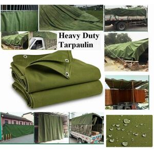 Shumaxx Extra Heavy Duty Tarpaulin Waterproof Sheet Thick Green Tarp Ground Canvas Cover Shumaxx Extra Heavy Duty Tarpaulin Waterproof Sheet Thick Green Tarp Ground Canvas Cover