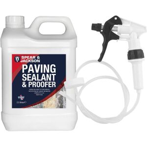 Spear and Jackson Paving Sealant & Proofer 2.5 L Water Seal Long Hose Trigger Spear and Jackson Paving Sealant & Proofer 2.5 L Water Seal Long Hose Trigger