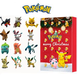 XYTGOGO Christmas Advent Calendar for Kids 24 Days Countdown Blind Box Pokemon Cartoon XYTGOGO Christmas Advent Calendar for Kids 24 Days Countdown Blind Box Pokemon Cartoon