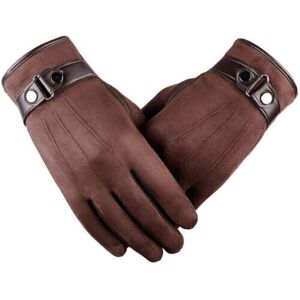 Olymdo (Brown) Men's Winter Warm Windproof Waterproof Fleece Lined Thermal Touch S Olymdo (Brown) Men's Winter Warm Windproof Waterproof Fleece Lined Thermal Touch S