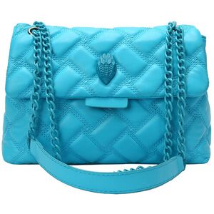 Unbranded (Blue) New Arrival Quilted Eagle Metal Women Shouder Bag High Quality Embroidery Unbranded (Blue) New Arrival Quilted Eagle Metal Women Shouder Bag High Quality Embroidery
