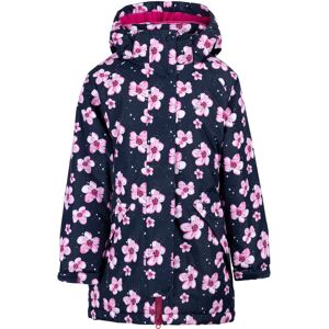 (7-8 Years, Navy) Trespass Girls Waterproof Jacket Hooded Arlene (7-8 Years, Navy) Trespass Girls Waterproof Jacket Hooded Arlene