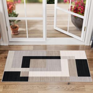 Moonlight Bedding Limited (60 x 110 cm (2 ft x 3 ft 7 in), Milo Neutral) Non Slip Modern Rugs Living Room Moonlight Bedding Limited (60 x 110 cm (2 ft x 3 ft 7 in), Milo Neutral) Non Slip Modern Rugs Living Room